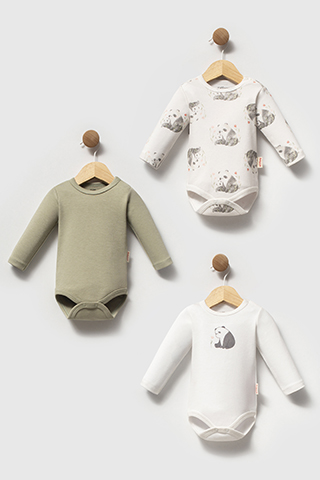 Panda Theme 3'lü U.Kol Badi